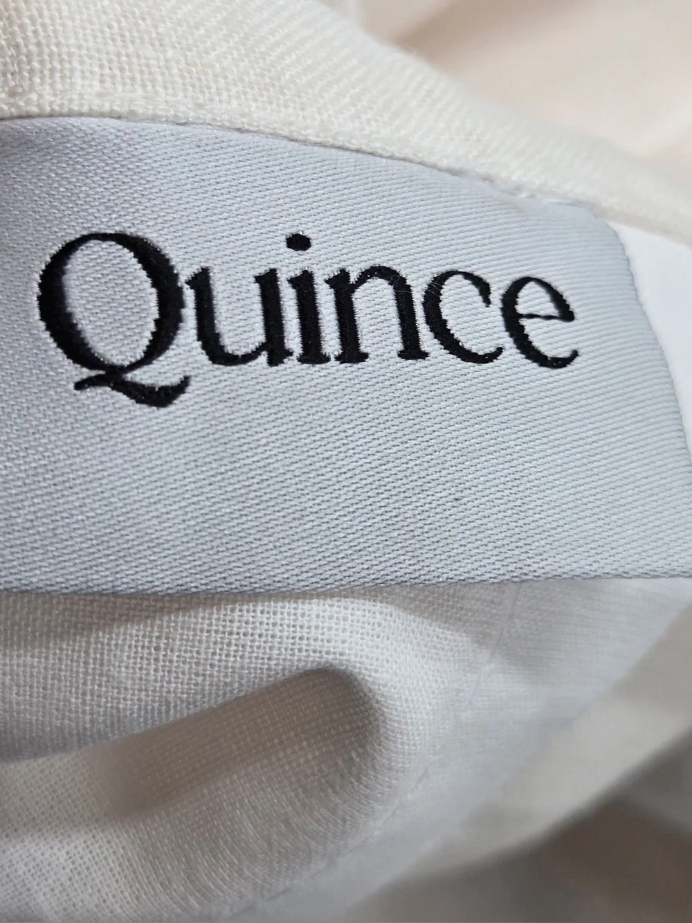 NWT QUINCE Set Of 2 48x84 European Linen Curtains Cream 0502